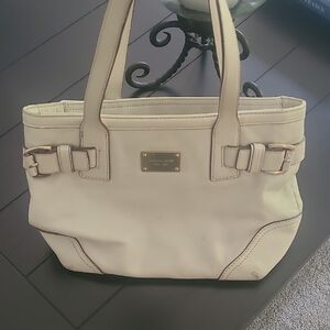 Michael Kors Cream Shoulder Bag